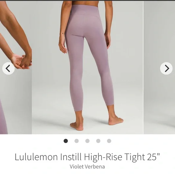 Lululemon Instill HR Tight 8 NWOT - Picture 3 of 6